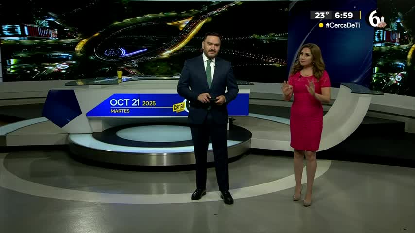 Telediario nocturno CdMx, martes 21 de octubre de 2025.