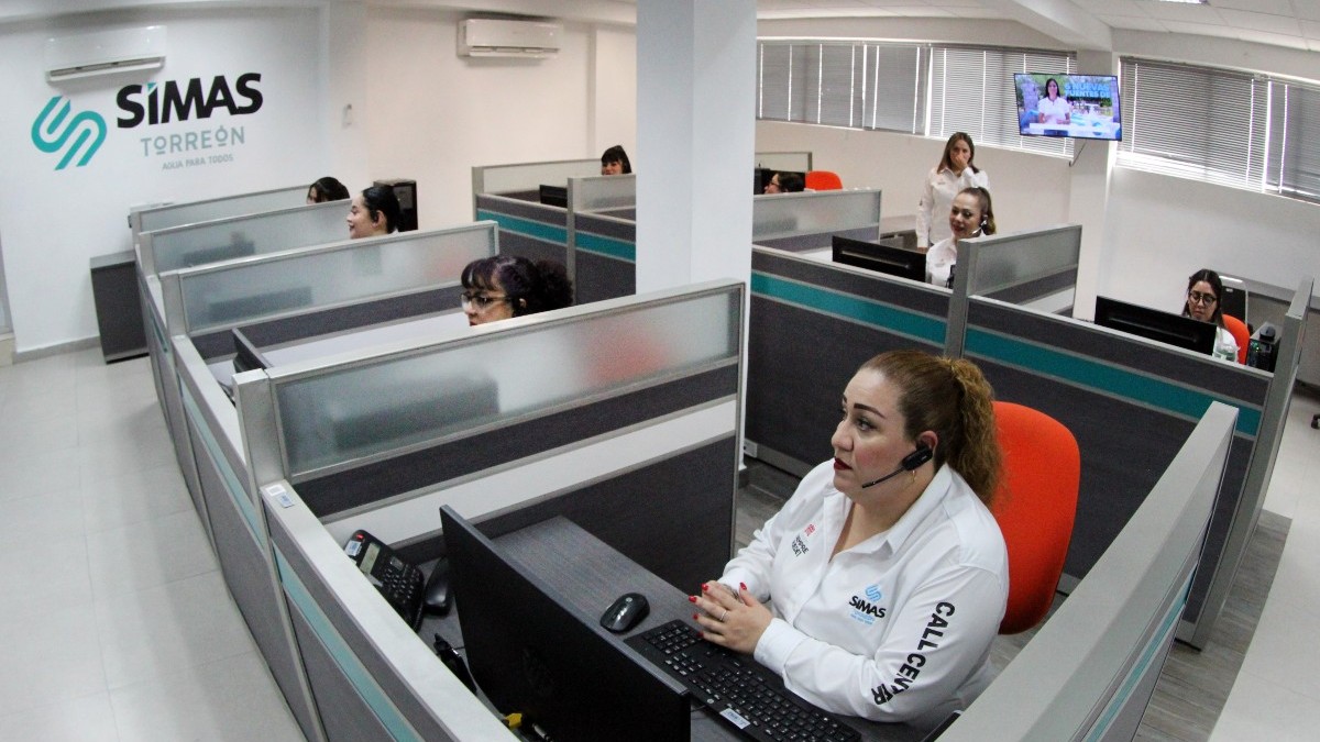 Así lucen las oficinas de atención a clientes en SIMAS Torreón. Así lucen las oficinas de atención a clientes en SIMAS Torreón.