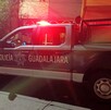 Patrulla de la Policía Municipal de Guadalajara presente en el lugar donde el joven fue atacado por su padre Patrulla de la Policía Municipal de Guadalajara presente en el lugar donde el joven fue atacado por su padre