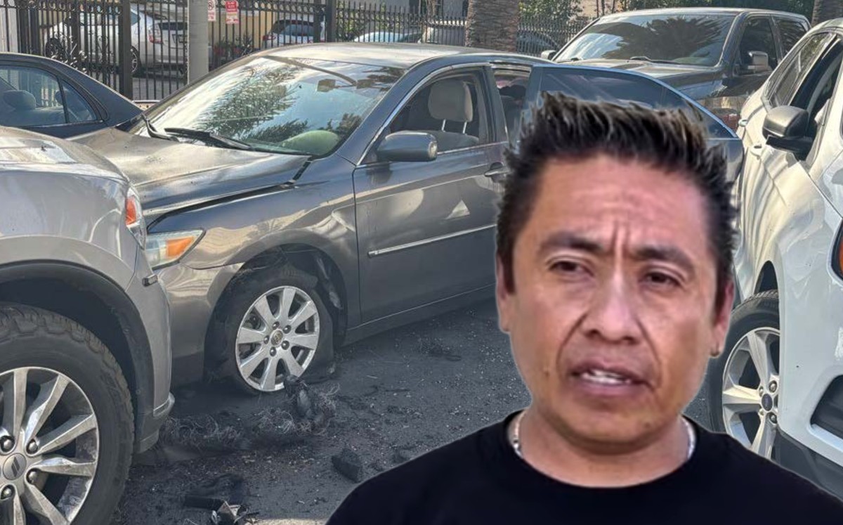 Vehículos embestidos por el tiktoker Carlitos Ricardo Parias Vehículos embestidos por el tiktoker Carlitos Ricardo Parias