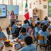 Salón de clases en escuela de Jalisco Salón de clases en escuela de Jalisco