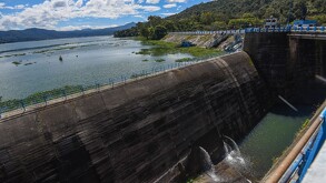 El Sistema Cutzamala visiblemente lleno tras la acumulación de agua en sus principales presas