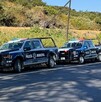 Patrullas de la Policía Municipal de Zapopan y de la Fiscalía del Estado de Jalisco en el lugar donde se descubrió el cadáver Patrullas de la Policía Municipal de Zapopan y de la Fiscalía del Estado de Jalisco en el lugar donde se descubrió el cadáver