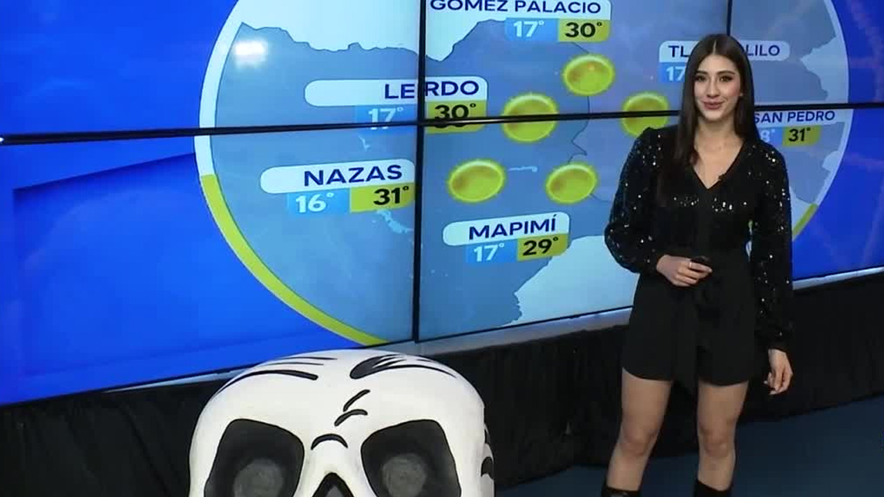 Fanny Ramírez nos da el pronóstico del tiempo en Laguna para este miércoles 22 de octubre de 2025.