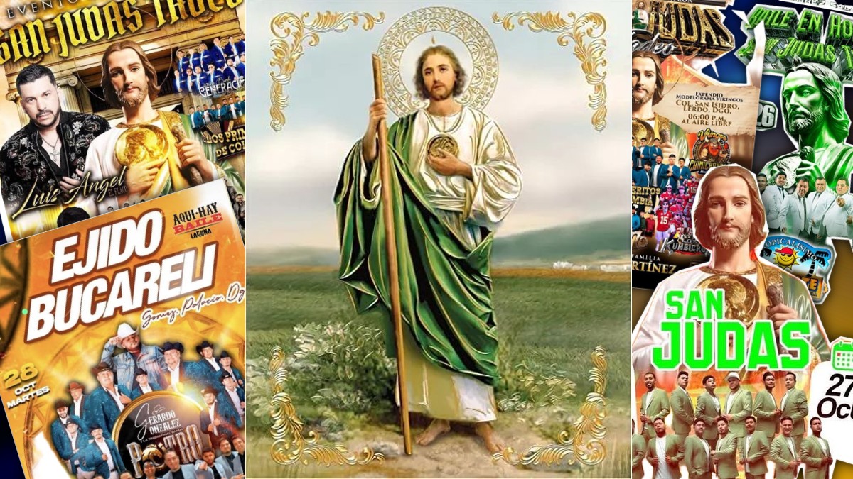 En redes sociales ya circulan diversos anuncios de los San Judas Fest en La Laguna En redes sociales ya circulan diversos anuncios de los San Judas Fest en La Laguna