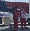 Paramédicos que atendieron el reporte de un menor muerto tras ser aplastado por techumbre en primaria de San Pedro, Coahuila. Paramédicos que atendieron el reporte de un menor muerto tras ser aplastado por techumbre en primaria de San Pedro, Coahuila.