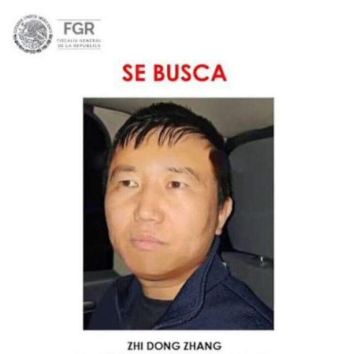 Zhi Dong Zhang era buscado por la FGR Zhi Dong Zhang era buscado por la FGR