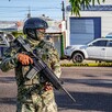 Imagen que capta un operativo de seguridad en Sinaloa. Imagen que capta un operativo de seguridad en Sinaloa.