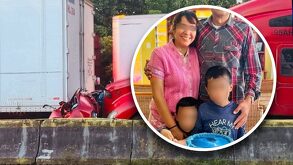 Mujer y niños fallecidos tras ser aplastados por tráiler durante accidente en Veracruz.