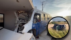 Una mujer perdió la vida en el lugar, mientras que 26 personas resultaron lesionadas en el accidente en Aguascalientes.
