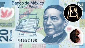 Bamxico anunció la salida de circulación del billete de 20 pesos de la Familia F