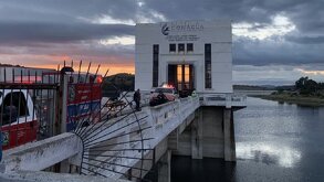 instalaciones de conagua en la presa de valsequillo puebla