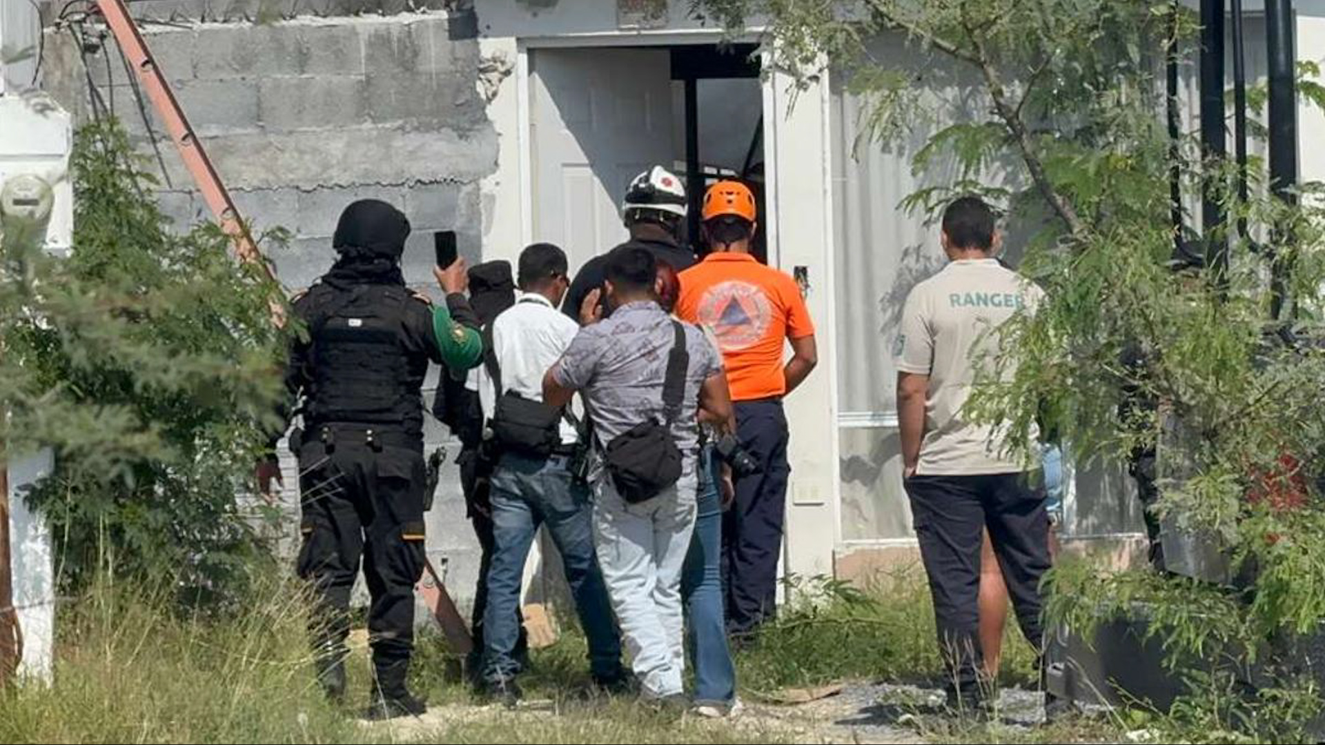 Autoridades de Juárez, Nuevo León, desplegaron un operativo para rescatar a un león adolescente hallado desnutrido dentro de una vivienda de Juárez.