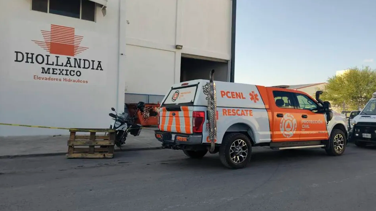 Un hombre perdió la vida luego de presuntamente ser aplastado por un elevador en el municipio de Salinas Victoria, Nuevo León.