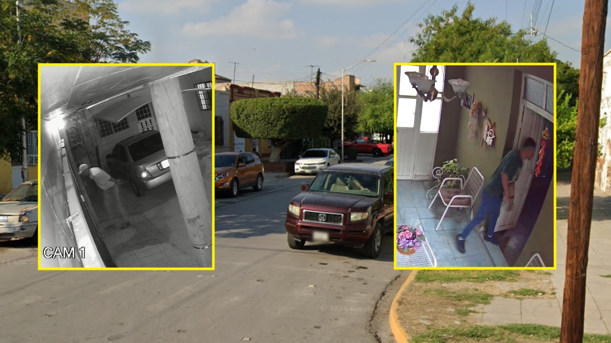 Dos ladrones fueron captados infraganti haciendo de las suyas en el centro de Torreón