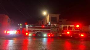 Incendio en la colonia Los Remates