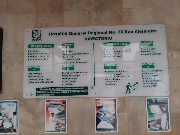 Cartel muestra diferentes zonas del antiguo hospital de San Alejandro en Puebla capital. Cartel muestra diferentes zonas del antiguo hospital de San Alejandro en Puebla capital.
