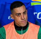 Rogelio Funes Mori en la banca de León durante un partido de Liga MX.