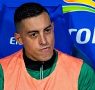 Rogelio Funes Mori en la banca de León durante un partido de Liga MX.