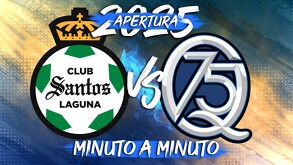 Santos Laguna se mide este domingo a los Gallos Blancos en el TSM