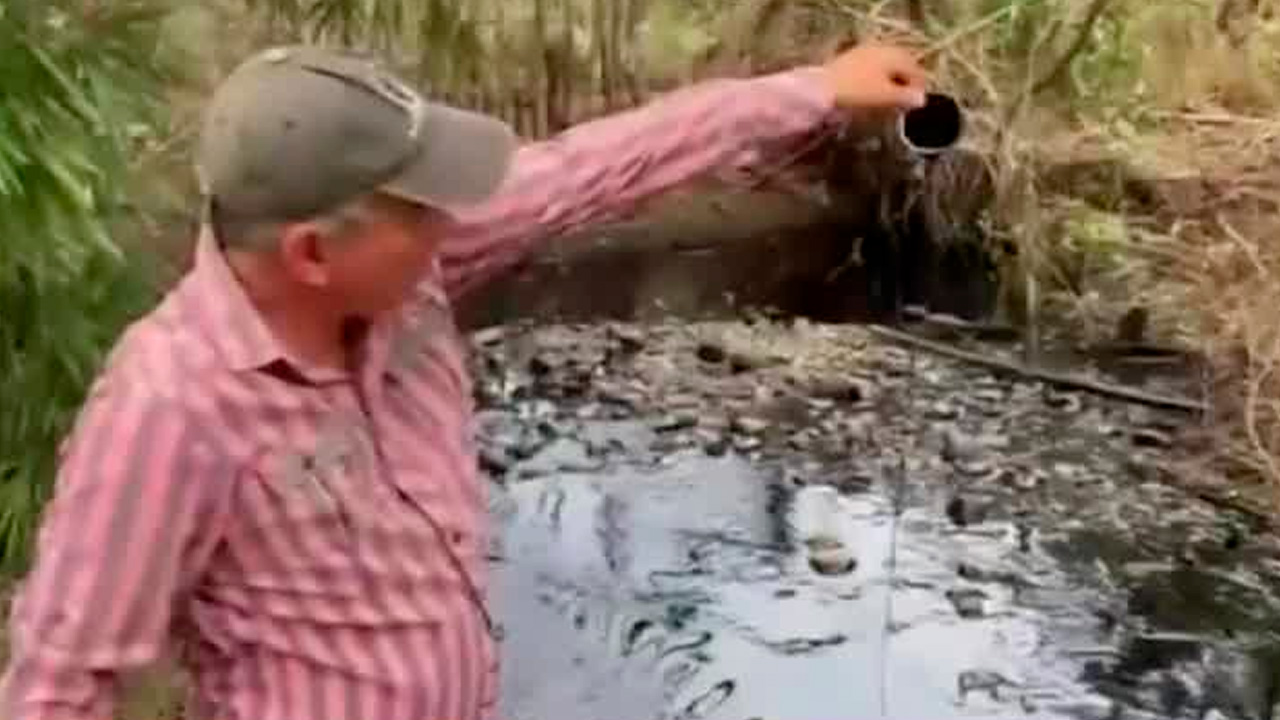 La Secretaría de Marina activó la Fase III del Plan Nacional de Contingencias para atender el derrame de hidrocarburos en el río Tuxpan-Pantepec.