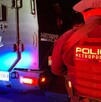 Vehículo y elementos de la Policía Metropolitana quienes lograron frustrar el presunto secuestro en El Salto Vehículo y elementos de la Policía Metropolitana quienes lograron frustrar el presunto secuestro en El Salto