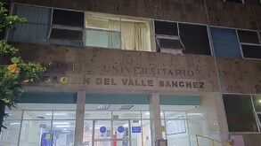 Foto del Hospital Universitario Joaquín del Valle Sánchez por fuera.