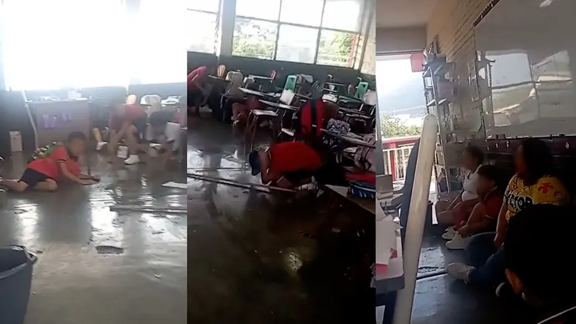 El docente de la escuela 