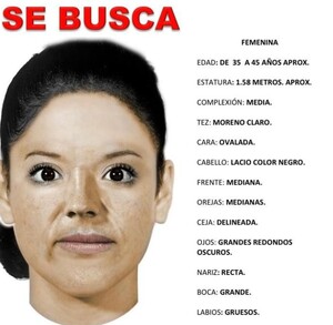 La FGED difundió públicamente el retrato hablado de la mujer señalada como la presunta responsable de la sustracción de Judith, menor de un mes.