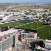 El TSM visto desde una toma áerea con sus canchas de entrenamiento El TSM visto desde una toma áerea con sus canchas de entrenamiento
