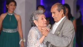 Armando Álvarez Rodríguez y Gertrudis Armendáriz Arriozola, ambos tienen 91 años