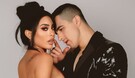 En la imagen aparecen Kim shantal y su novio, ambos con un atuendo negro En la imagen aparecen Kim shantal y su novio, ambos con un atuendo negro