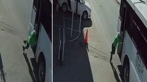Hombre arrastrado por un camión de ruta Independencia-Narro en Torreón