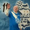 manuel lapuente con la playera del club puebla manuel lapuente con la playera del club puebla