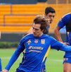 Sebastián Córdova haciendo un tiro en el entrenamiento con Tigres previo a la jornada 15 de la Liga MX. Sebastián Córdova haciendo un tiro en el entrenamiento con Tigres previo a la jornada 15 de la Liga MX.