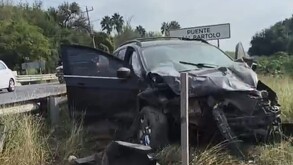 El accidente fue entre dos vehículos particulares