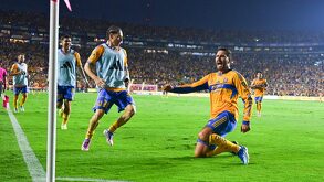 El jugador de Tigres, André-Pierre Gignac, volvió a marcar un gol, algo que no hacía desde la Jornada 4 ante Puebla.