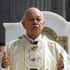 Arzobispo de Puebla Víctor Sánchez Espinosa en la catedral. Arzobispo de Puebla Víctor Sánchez Espinosa en la catedral.