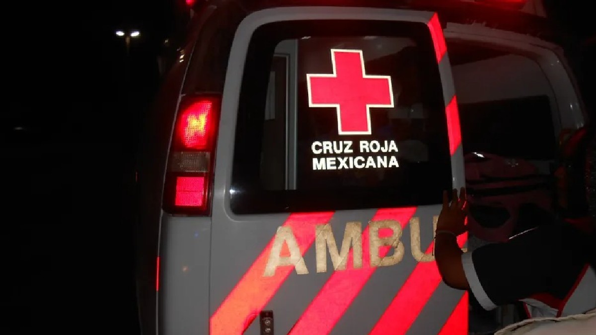 Parte trasera de una ambulancia de la Cruz Roja. Parte trasera de una ambulancia de la Cruz Roja.