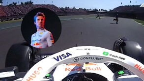 Liam Lawson evitó un accidente fatal durante la carrera del Gran Premio de la Ciudad de México.