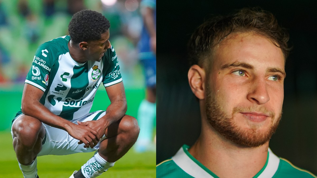 Choco Lozano y Bruno Barticciotto, son los delanteros extranjeros de Santos Choco Lozano y Bruno Barticciotto, son los delanteros extranjeros de Santos