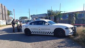 Patrulla de la Guardia Nacional abandera la zona del hallazgo de un cadáver en Cuapiaxtla.