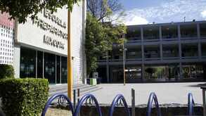 Escuela Nacional Preparatoria 8 UNAM, construida sobre lo que fue La Castañeda