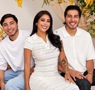 En la imagen aparcen Kim Shantal junto a sus dos hermanos, Brandon y Briana. En la imagen aparcen Kim Shantal junto a sus dos hermanos, Brandon y Briana.