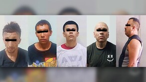 Cinco hombres fueron detenidos en Apodaca con ordenes de aprehensión