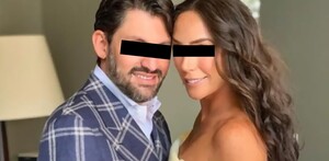 Inés Gómez Mont abrazando su esposo Víctor Manuel Álvarez Puga durante un evento privado compartido en redes sociales Inés Gómez Mont abrazando su esposo Víctor Manuel Álvarez Puga durante un evento privado compartido en redes sociales