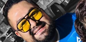 Rodrigo Mondragón, aficionado del Cruz Azul, antes de asistir a partido en Ciudad Universitaria y morir por estrangulación. Rodrigo Mondragón, aficionado del Cruz Azul, antes de asistir a partido en Ciudad Universitaria y morir por estrangulación.