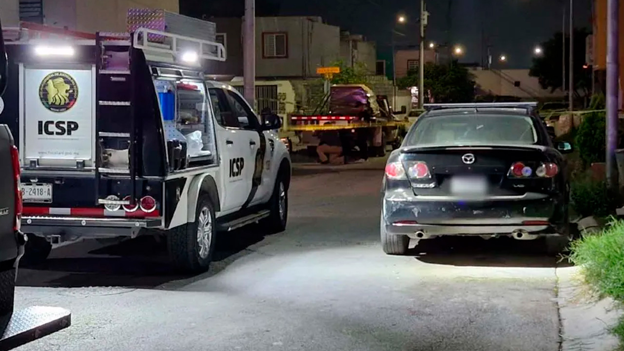 Un ataque armado dejó a dos hombres heridos en la colonia Misión San Juan, García, Nuevo León.