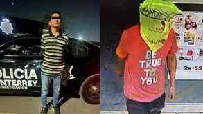 Ladrón con máscara detenido por robos en Monterrey