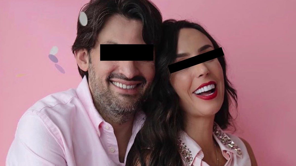 Víctor Manuel Álvarez Puga, esposo de la conductora Inés Gómez Mont junto a ella en foto Víctor Manuel Álvarez Puga, esposo de la conductora Inés Gómez Mont junto a ella en foto
